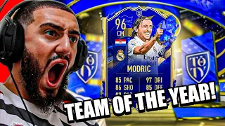 I PACKED TEAM OF THE YEAR MODRIC IN FIFA 23.. (unbelievable)