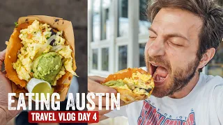 Eating All of Austin Texas! Travel Vlog Day 4! | Jeremy Jacobowitz