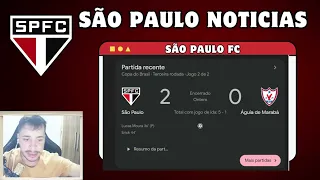 TROCA DE PASSES! MIDIA CARIOCA RASGA ELOGIOS E SPFC ESTÁ CLASSIFICADO / NOTICIAS DO SÃO PAULO FC