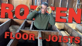 Replacing Rotten Floor Joists