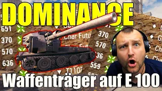 Best Damage Games with WT auf. E 100 in THIS PATCH!! | World of Tanks