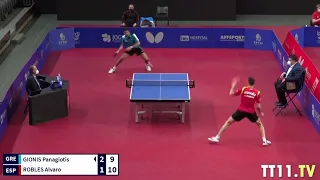 Panagiotis Gionis vs Alvaro Robles   1 8   European Olympic Qualification 2021