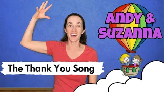 The Thank You Song 🎶 | Sign Language | Thanksgiving Song for Kids