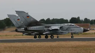 Taxi and Take-Off for 2 German Tornado [AirDefender2023]