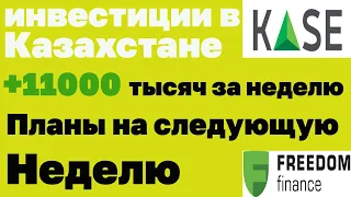 Мой инвестиционный портфель от 10.05.21. Инвестиции в Казахстане. Freedom24. Инвестиции в акции. ETF