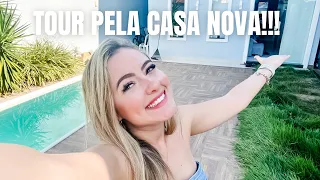 TOUR PELA CASA NOVA 🏠