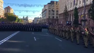 Парад в Киеве 2018. Что осталось за кадром Что не показали на ТВ