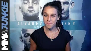 UFC Calgary: Joanna Jedrzejczyk full open workout media scrum