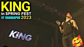 VISITING KING CONCERT AT IIT KGP 😍|| SPRING FEST 2023