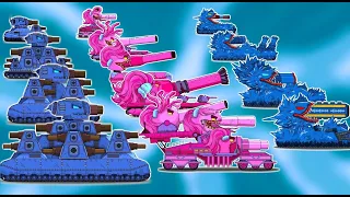 ALL SERIES - Evolution of Hybrids Cartoons about tank - Мультики про танки