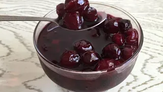 Вишневое варенье с косточкой Самый простой и вкусный рецепт