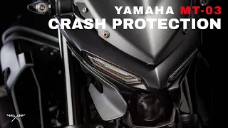 Yamaha MT-03 - Alpha Vitesse Crash Protection Installation