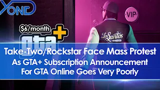 Take Two & Rockstar Announce GTA+ Subscription For GTA Online, Face Mass Protest