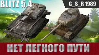 WoT Blitz - Могильщик или Франкенштанк. Разный стиль игры- World of Tanks Blitz (WoTB)