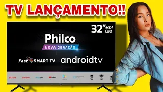 Smart tv philco 32 polegadas é boa? Android TV, smart TV lançamento.