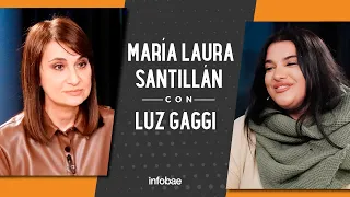 Luz Gaggi con María Laura Santillán: “Yo era gigante y no me funcionaban las dos piernas"
