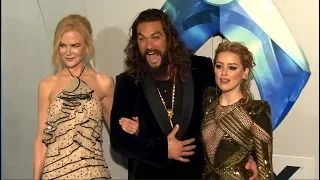 Aquaman Premiere - Jason Momoa, Nicole Kidman, Amber Heard