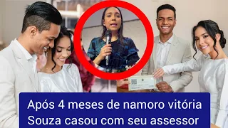 Vitoria Souza choca a todos com casamento surpresa