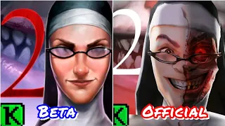 Evil Nun 2 Beta Chase Music Vs Official Chase Music