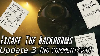 Escape The Backrooms UPDATE 3 (Full Walkthrough)