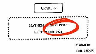 Euclidean Geometry Grade 12 Prelim 2023