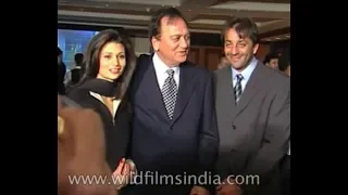 Sunil Dutt parties it up in Bombay, Sanjay Dutt joins in, Sridevi present