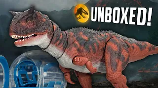 UNBOXING CARNOTAURUS! The Ultimate Jurassic World Toy from Mattel / collectjurassic.com
