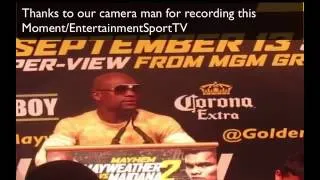 Floyd Mayweather Admits To Sex with T I 's Wife Tiny "That Bitch" Maidana Fight