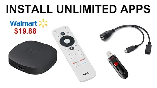 🔴 Expand Internal Storage on New $19 Walmart onn. Google TV Box with OTG Cable & USB Drive