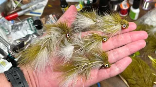 Mini Dungeon - Kelly Galloup articulated streamer fly tying