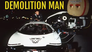 Demolition Man 1993 RARE Behind the Scenes Footage! General Motors Concept Cars (Sylvester Stallone)