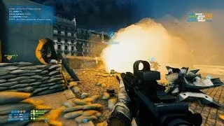 Battlefield 3 Multiplayer: Large Conquest on Seine Crossing (K/D=80-27) (PC, Ultra, 1080p) GTX 680