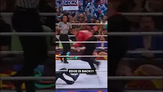 Edge Returned at Summer Slam With Spears for Fin Balor and Damian Priest #shorts #DanialGameplays