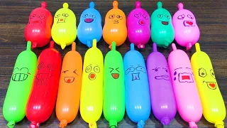 Making CRUNCHY Slime with Funny Balloons!! Satisfying Video #18