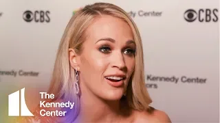 Carrie Underwood on Linda Ronstadt | 2019 Kennedy Center Honors Red Carpet