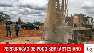 Perfuração de poço artesiano na fazenda Pirajá