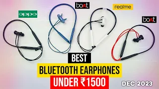 Top 5 Best Neckband Under ₹1500 (2023) ⚡ Bluetooth Earphones under 1500 ⚡ Wireless Neckband 1500
