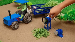 Top most DIY tractor making grass cutter machine for pet animals |science project|@CraftSansar199