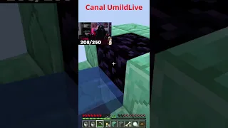 Clipe Twitch Tv | Minecraft | Tá certo sim confia #shorts