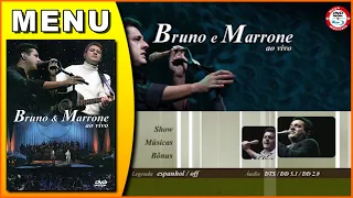 DVD Bruno e Marrone - Ao Vivo (2004) [Menu]