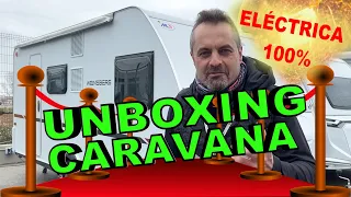 😯 UNBOXING CARAVANA 🙀 100% ELÉCTRICA Weinsberg Caracito 470QDK 🛒 M3 Caravaning camper autocaravana