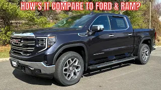 2023 GMC Sierra SLT - REVIEW and POV DRIVE - Best Looking 1500 Truck?