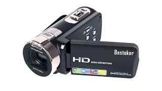 Unboxing and first impressions of the - Besteker HD 1080P 24MP 16X Digital Zoom Video Camcorder