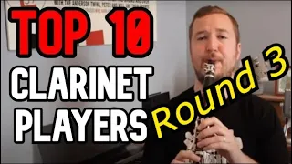 Top 10 Clarinetists in Jazz Round 3