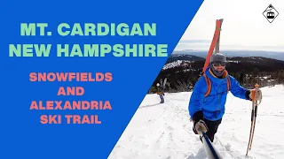 BACKCOUNTRY SKIING: MOUNT CARDIGAN, NEW HAMPSHIRE