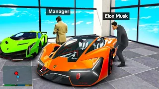 STEALING Every LAMBORGHINI From the showroom as ELON MUSK