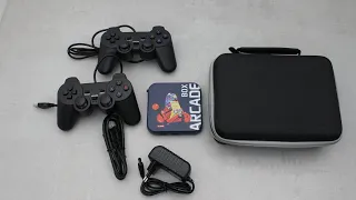 Unboxing & Test Arcade Box 64GB, PS1,N64,MAME ecc, Retro Console 33.000 Games,  from China.