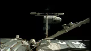 U.S. Commercial Cargo Craft Departs the International Space Station