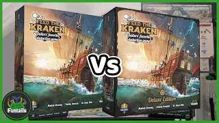 Feed the Kraken Deluxe vs Basic edition, What is the difference