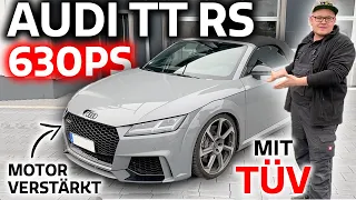 630PS mit TÜV - Audi TTRS | 5ZYL Umbau im Detail | Motor VERSTÄRKEN | Sound/Acceleration - BTM Turbo